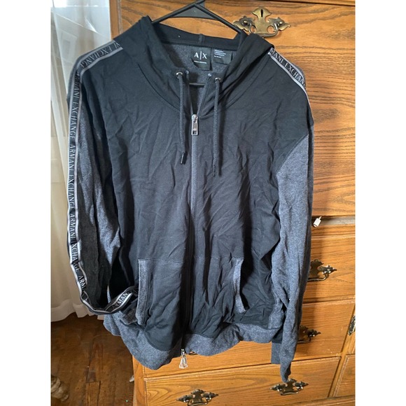 XL Armani Exchange full zip hoodie - Picture 1 of 3